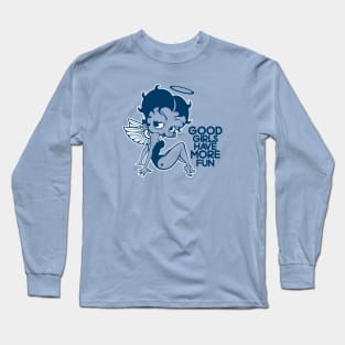 BETTY BOOP - Good girls have more fun Long Sleeve T-Shirt